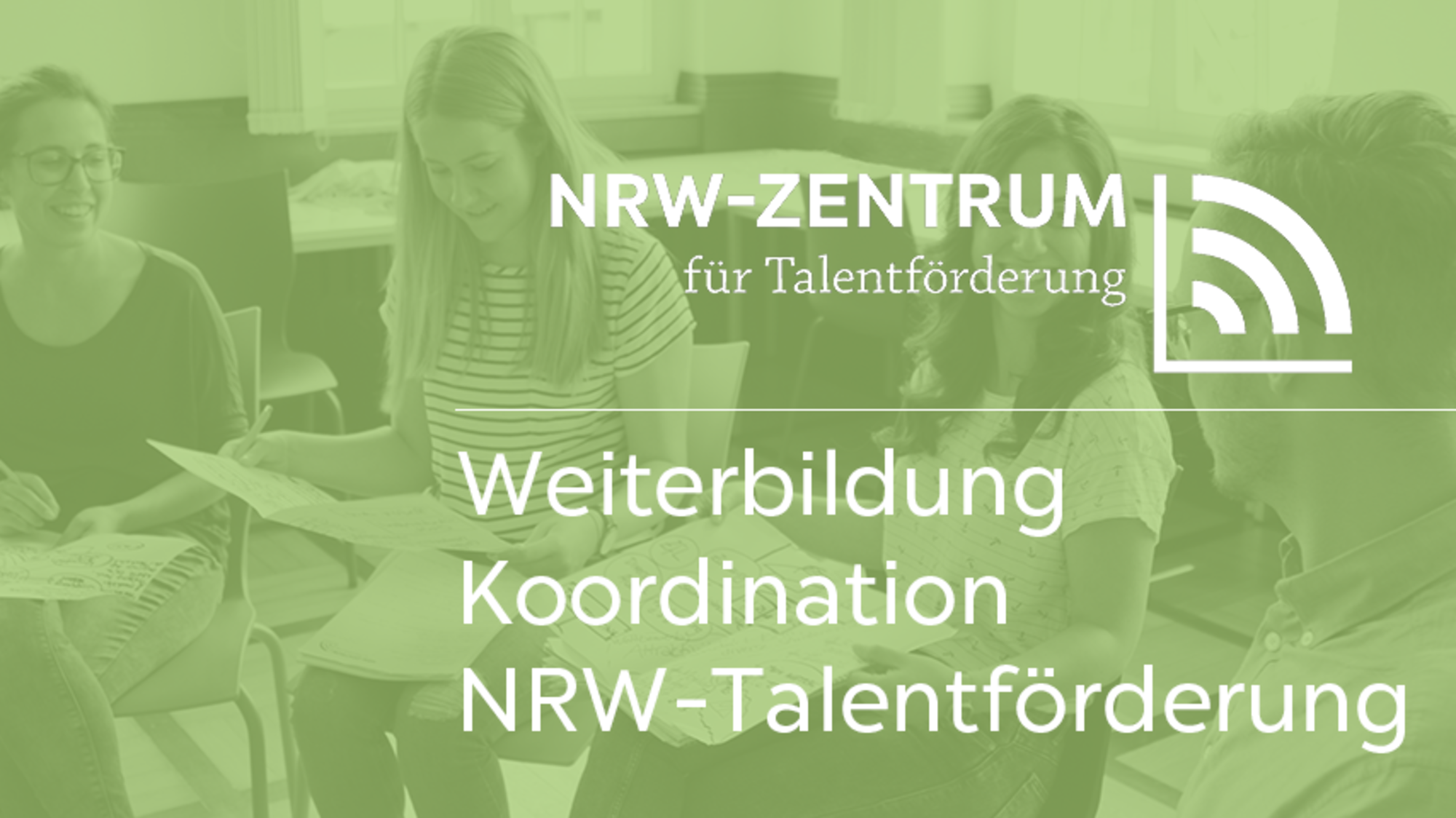 Bild Weiterbildung Koordination NRW-Talentförderung